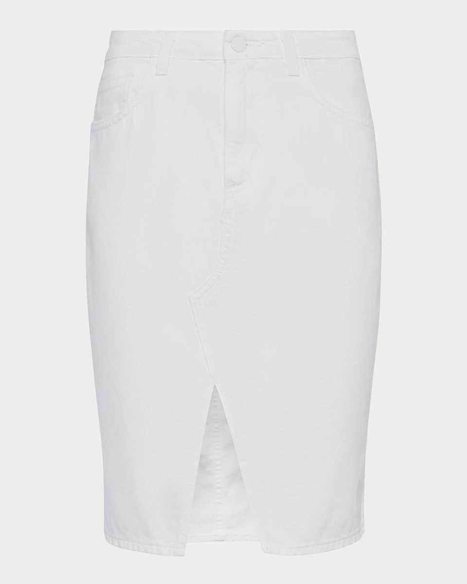 Tylee Knee-Length Denim Skirt